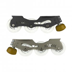 Narval color grafito y color champan