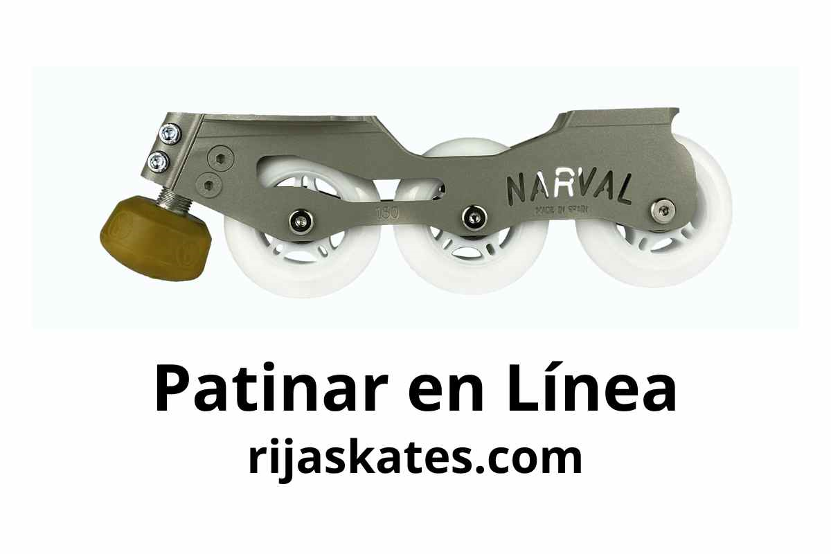 patinar en línea con el patín narval