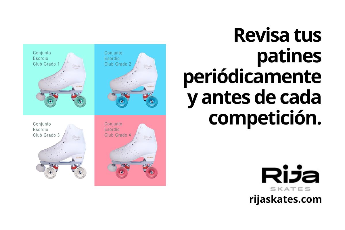 Cómo preparar tus patines para una competición